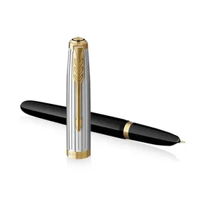 Parker 51 Deluxe Plum GT 18K Füllfederhalter F-Feder